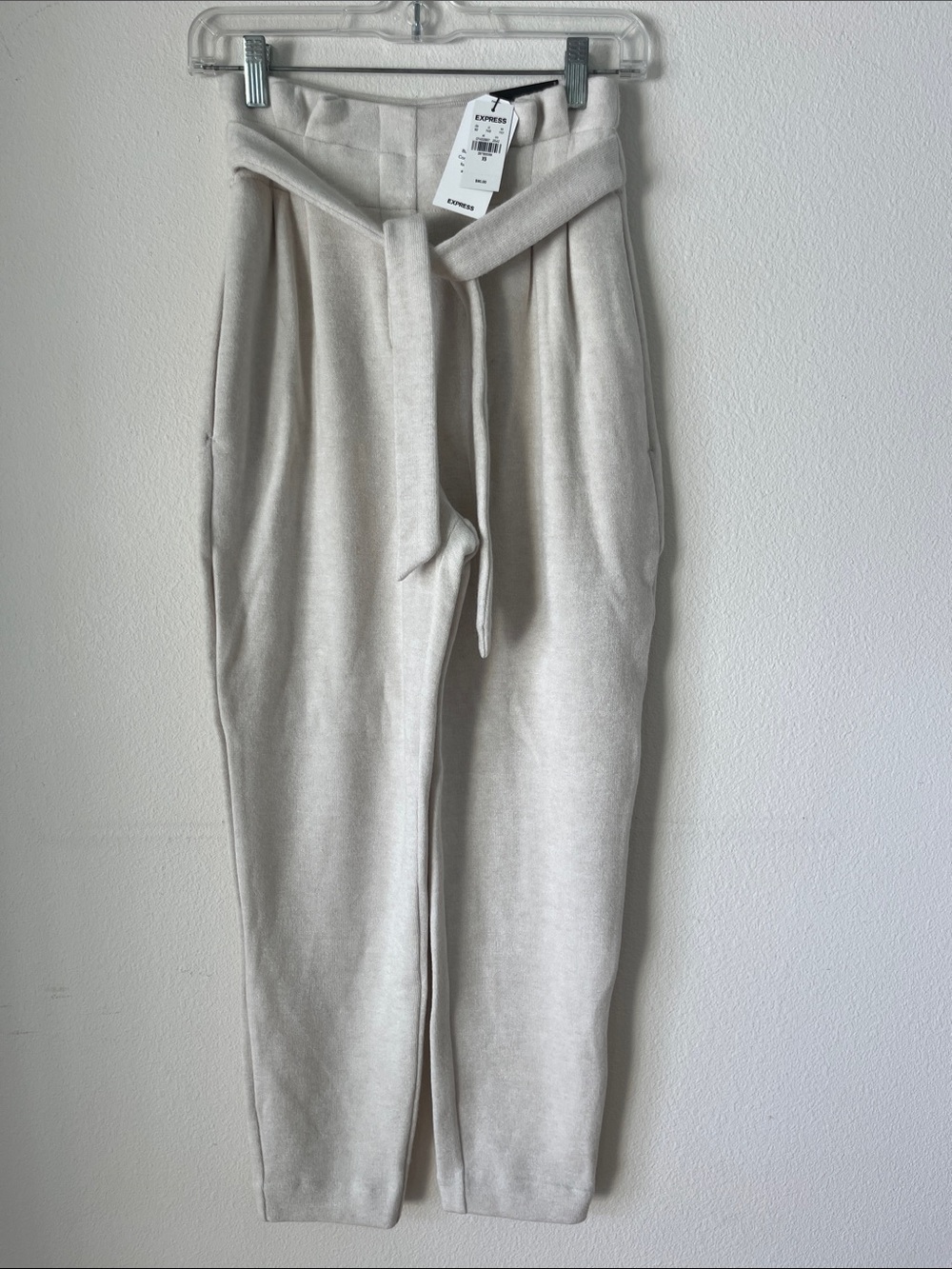 Express Knit Kit Ankle High Rise Lounge Pants NWT Size XS